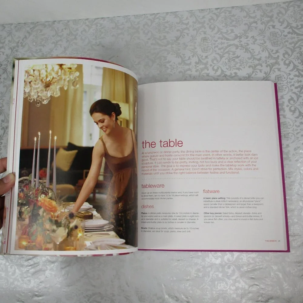 INSTYLE Parties Recipe Book NWT